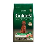RACAO CAO GOLDEN 12KG ADULTO SELEÇÃO NATURAL FRANGO E ARROZ