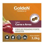 RACAO CAO GOLDEN 3KG ADULTO CARNE M BIT