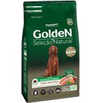 RACAO CAO GOLDEN 3KG SELEÇÃO NATURAL ADULTO FRANGO