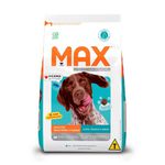RACAO CAO MAX 15KG AD CARNE FRANGO E ARROZ (NOVA EMBALAGEM)