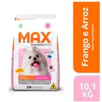 RACAO CAO MAX 10KG AD RP FRANGO E ARROZ