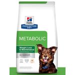 RACAO CAO HILLS 7,98KG METABOLIC PERDA PESO