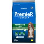 RACAO CAO PREMIER 15KG ADULTO RAÇ MEDIA LIGHT
