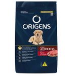 RACAO CAO ORIGENS 15KG AD CARNE/CEREAIS