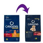 RACAO CAO ORIGENS 15KG AD CARNE/CEREAIS