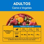 RACAO CAO PEDIG 900G AD CARNE/VEG