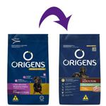 RACAO CAO ORIGENS 15KG AD R PEQ FRA/CER
