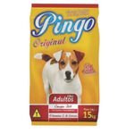 RACAO CAO PINGO 15KG AD CARNE