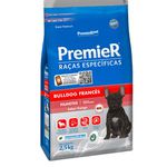RACAO CAO PREMIER FILHOTE BULLDOG FRANCES 2,5KG