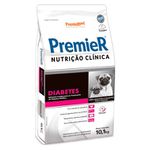 RACAO CAO PREMIER CLIN DIABETIC 10KG R.MED