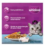 RACAO GATO WHISKAS PEIXE CASTRADO 10 KG