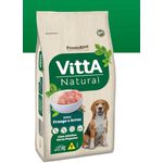 RACAO CAO VITTA NATURAL 15KG AD RAÇA PEQ FRANGO E CEREAIS