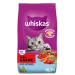RACAO GATO WHISKAS 10KG CASTRADO CARNE (EM FALTA)