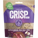 BIFINHO CAO NATURAL CRISP CHIPS CORDEIRO/APIM/ERVAS 80G