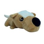 BRINQ CAO PELUCIA CACHORRO BEGE REF DOG268 SAVANA