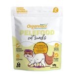 BISCOITO GATO SNACKS 40G PELEFOOD ORGANNACT