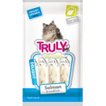 PETISCO GATO TRULY CREAMY SALMAO E BACALHAU 70G