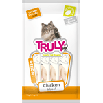 PETISCO GATO TRULY CREAMY FRANGO BIFE 70G