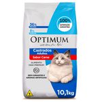 RACAO GATO OPTIMUM DRY CAST CARNE 3 KG