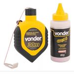 GIZ DE LINHA C/REFIL VONDER VERMELHA