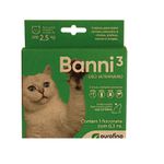 BANNI 3 GATO 0,3ML ATE 2,5 KG