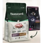 RACAO CAO AD BIONATURAL 10,1KG RP SENIOR 7+ FRANGO