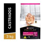 RACAO GATO PROPLAN 3KG AD STERILIZED