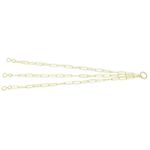 CORRENTE XAXIM DOURADO 70CM X 2.0MM (GROSSA) *PROMOÇAO*