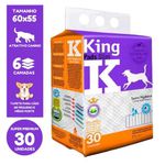 TAPETE CAO HIGIENICO KING PADS 55X60 C/30