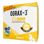 OGRAX-3 500MG 30CP EMBALAGEM ECONOMICA