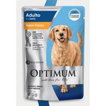 CARNE CAO OPTIMUM SACHE 100G FRG ADULTO 