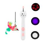 BRINQ GATO VARINHA COM LUZ E LASER ROSA SAVANA