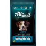 RACAO CAO ALLCANIS 15KG LIGHT R MED/GRD