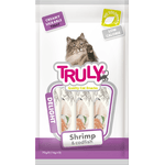 PETISCO GATO TRULY CREAMY CAMARAO E BACALHAU 70G