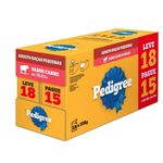 CARNE CAO PEDIGREE SACHE 100G PACK -LV18 PG15- AD CARNE RP