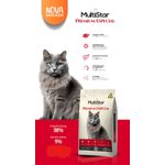 RACAO GATO MULTISTAR 1KG CARNE CAST