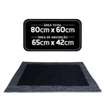 TAPETE CAO HIGIENICO MR DRY BLACK 80X60 C/30UN