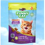 BIFINHO GATO SNACK FUNNY CAT FRANGO 50G