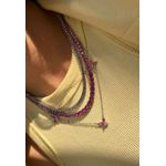 Conjunto Borboletas Safira Rosa e Ametista