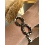 Bracelete Vasado Prateado