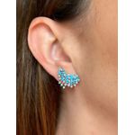 Brinco EarCuff Azul