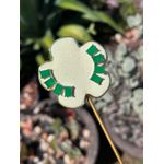 Brinco EarCuff Verde Esmeralda