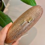 Bolsa Clutch Cristais Champagne