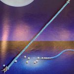 Pulseira Riviera Agua Marinha Prata 925