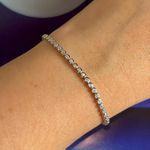 Pulseira Riviera Cravação Inglesa Prata 925