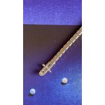 Pulseira Riviera 3mm Zircônia Prata 925