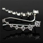 Brinco Earcuff Zircônia Prata 925
