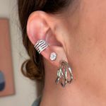 Piercing Fake Varias Fileiras Prata 925