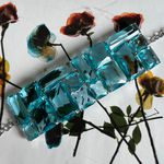 Pulseira Maxi Água Marinha 