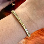 Pulseira Riviera 3 Garras 4mm 